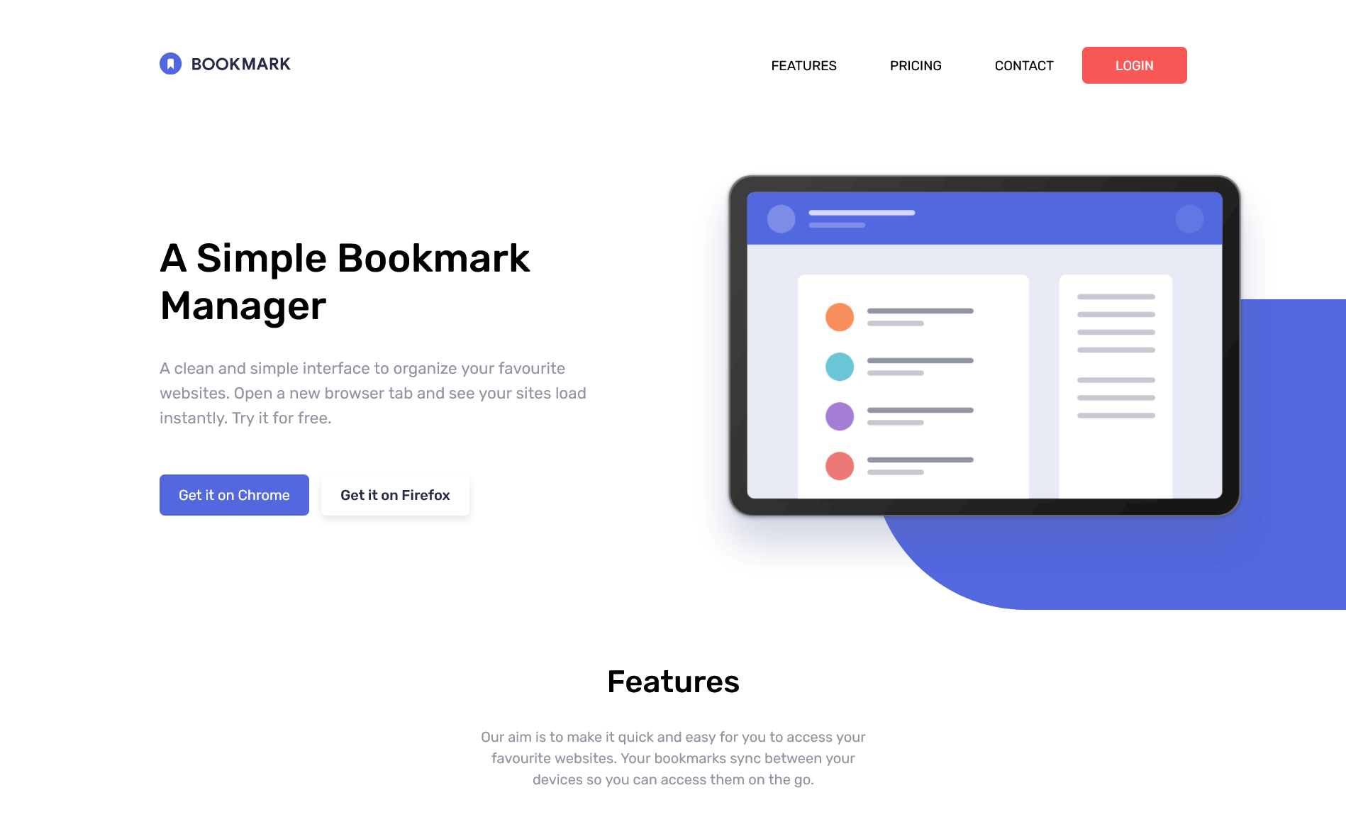 Bookmark Manager