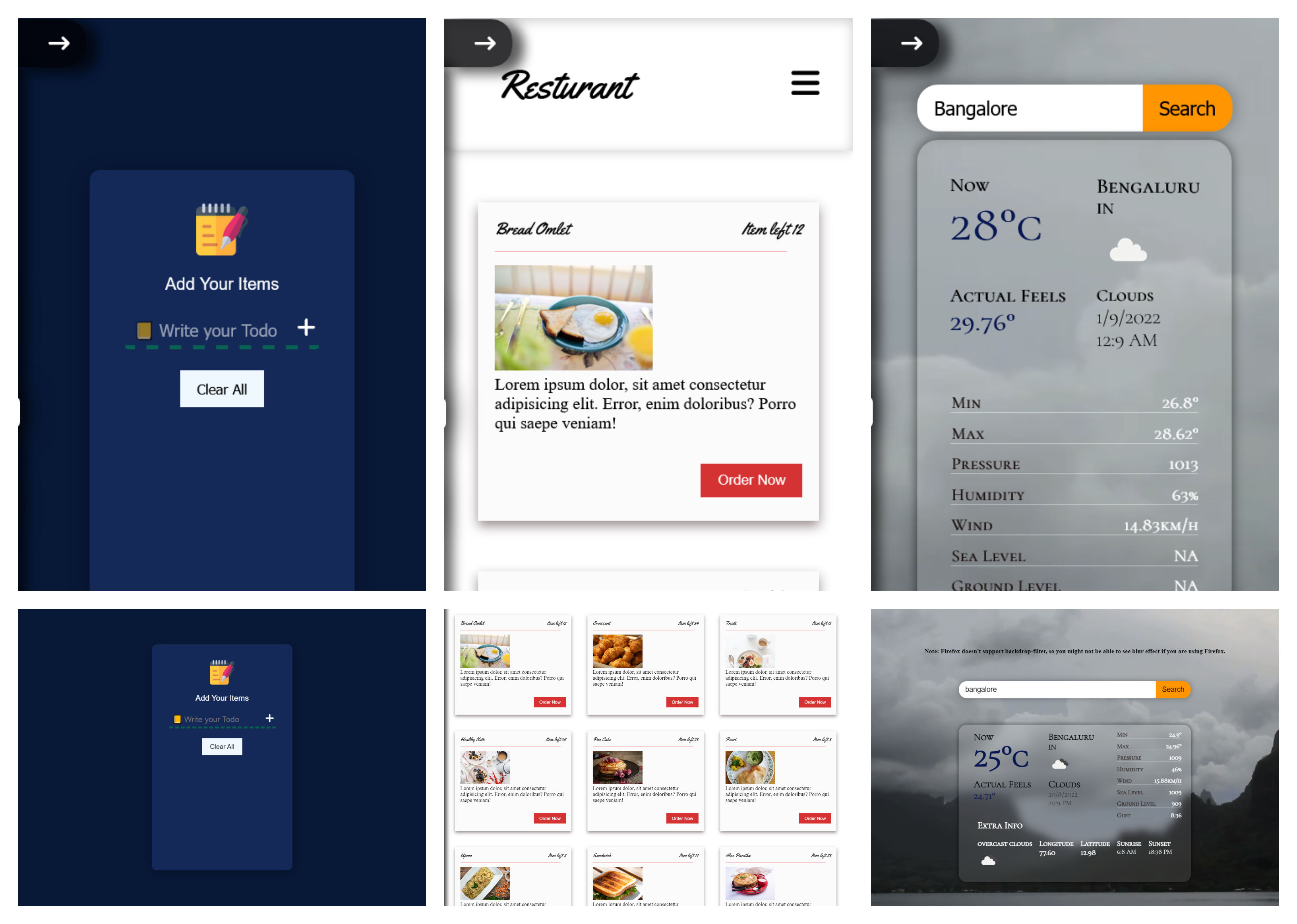 Compact React app